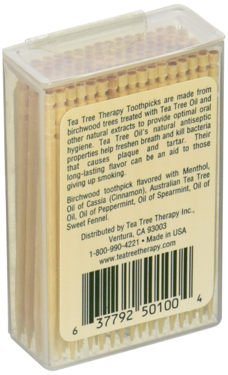Tea Tree Therapy Mint Toothpicks 100 Ct (Pack of 1) online at globaldelivered