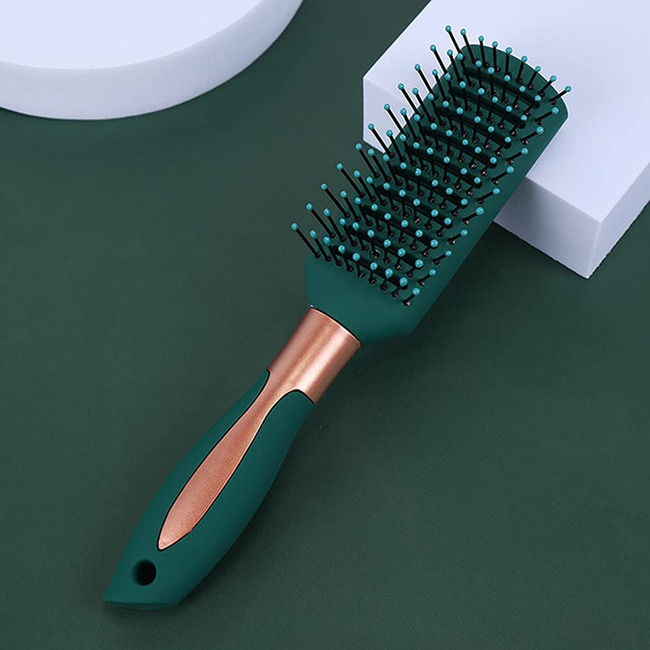 RN BEAUTY Detangling Brush AntiStatic Massage Hair Brushes Nylon Bristle Pins Blow Drying Detangler Hairbrush Styling Co