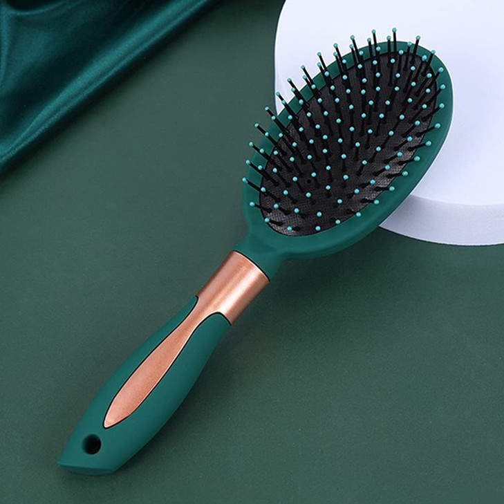 RN BEAUTY Detangling Brush AntiStatic Massage Hair Brushes Paddle Hairbrush With Cushion Base Nylon Bristle Pins Blow Dr