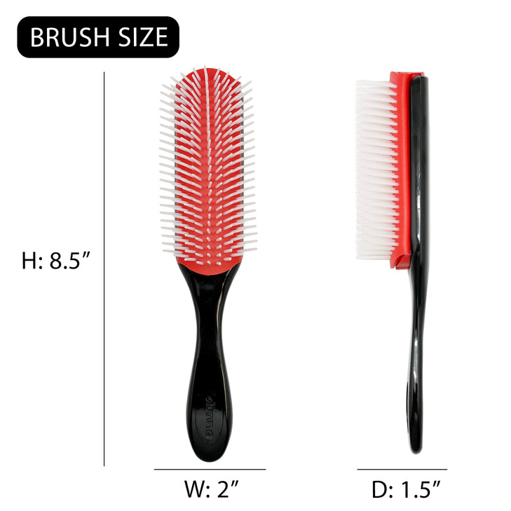 Donna Styling Brush Large 1PC Blowdry Brush Curly Hair Straight Hair Wet Brush Detangler Brush for Women Culry Hair Brus