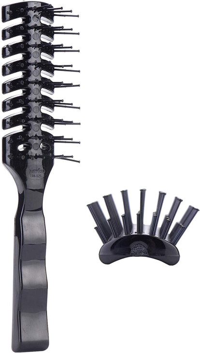 Mens Vented Hair Brush for Blow Drying Anti Static Vent Hairbrush for Styling Fine Curly Wavy Wet or Dry Hair