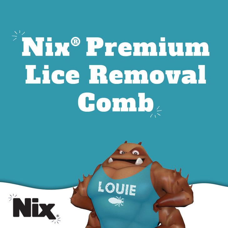Nix Lice Removal Comb, 2-Sided, Dual-Action Lice Comb for Removing Tangles, Lice & Nits online at globaldelivered