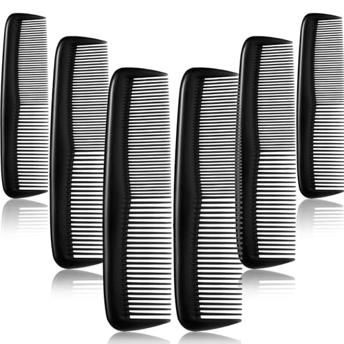 Leinuosen 24 Pieces Hair Combs Set Plastic Hair Comb for Women and Men Fine Dressing Travel Mini Size Pocket Comb in Bul