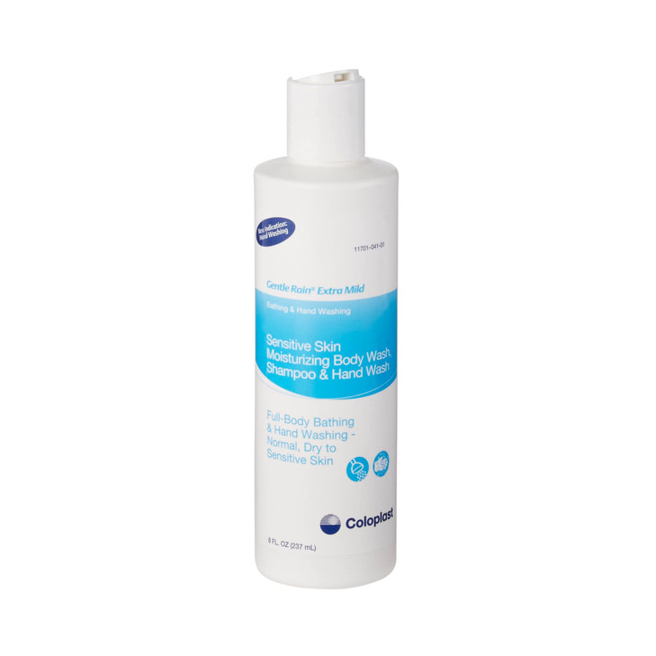 Coloplast Gentle Rain Extra Mild Shampoo & Skin Cleanser, 8 oz, Each online at globaldelivered