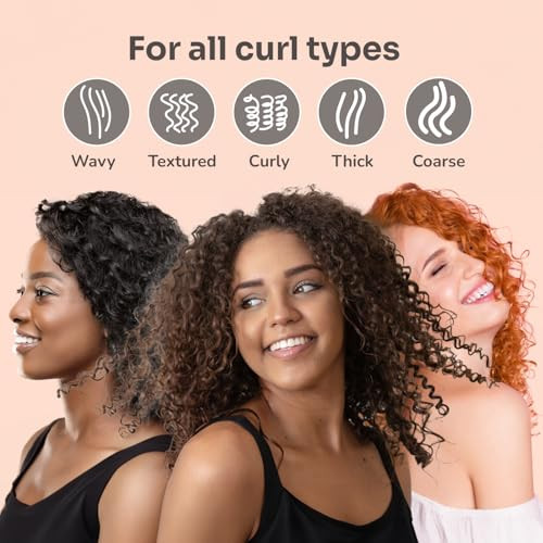 Wet Brush Go Green Curl Detangler Hair Brush Pale Pink UltraSoft IntelliFlex Detangling Bristles Glide Through Tangles w