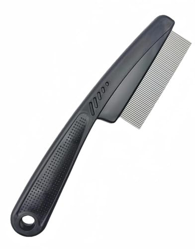 Yumflan Dandruff Comb Stainless Steel Fine Tooth Dandruff Remover Professional Scalp Comb Hair Comb for Kids and Adults
