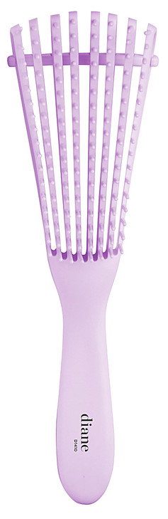 Diane Flex Detangler Brush 8Row Adjustable Bristles for Curly Thick and Textured Hair Gentle Glide for Wet or Dry Detang