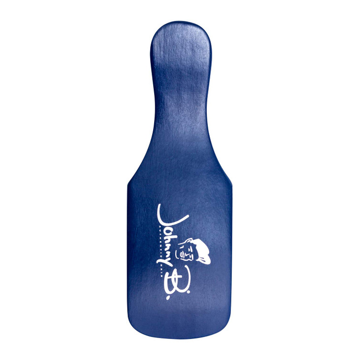 JOHNNY B Professional Compact Barber Brush Soft Nylon Bristles Blue