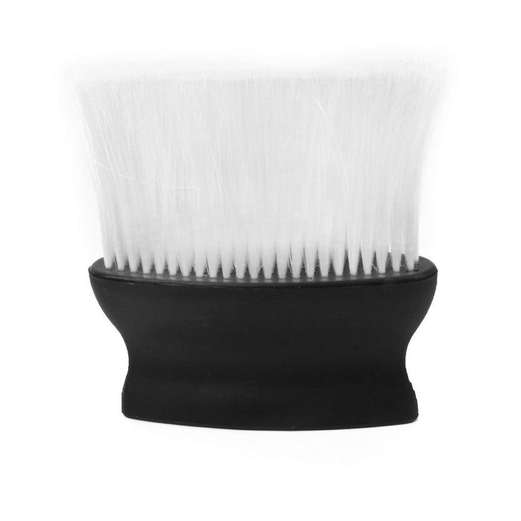 EXCEART Neck Duster Brush for Hair Cutting with Soft Bristles Comfortable Handle Salon Barber Hairdressing Tool 5 X 5 X