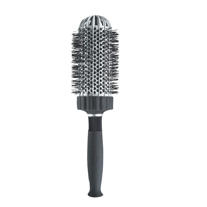 KareCo Large 30 Ionic Thermal Round Brush Ceramic Dome Barrel for Fast BlowDrying FrizzFree Volume Moisture Restoration