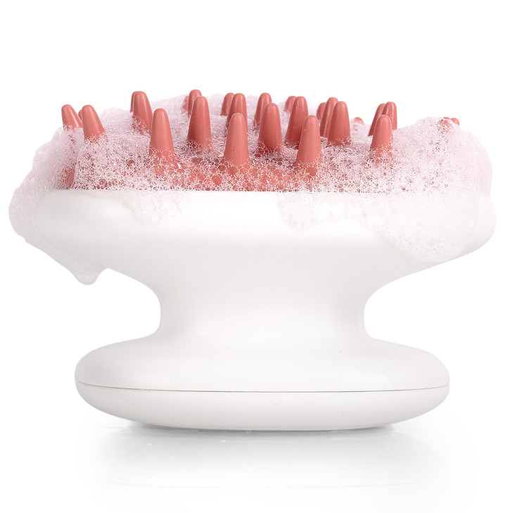 KAMEDIS Scalp Massager Brush Silicone Gentle Scalp Scrubber Exfoliator Hair Dandruff Scrub Away Use On Shower with Shamp