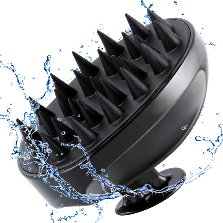 Sosoon Scalp Massager Shampoo Brush Hair Scalp Scrubber Shower Hair Brush Head Massager for Stress Relax Hair Growth Dan