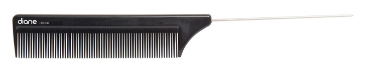 Diane Ionic DDBC042bc042 AntiStatic Pin Tail Comb Black 12 count