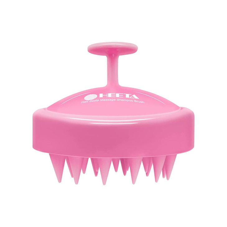 HEETA Scalp Massager Hair Growth Soft Silicone Scalp Scrubber Shampoo Brush for Exfoliation Dandruff Removal Head Massag