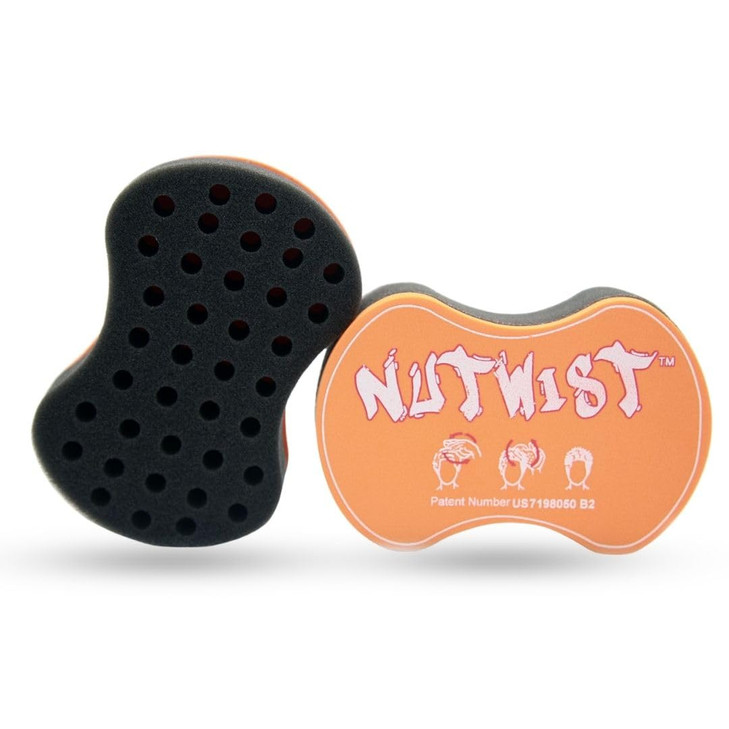Nudred Hair Sponge for Black Men and Women Hair Twisting Sponge Barber Curling Care Tool Brushes for Curling Afro Style