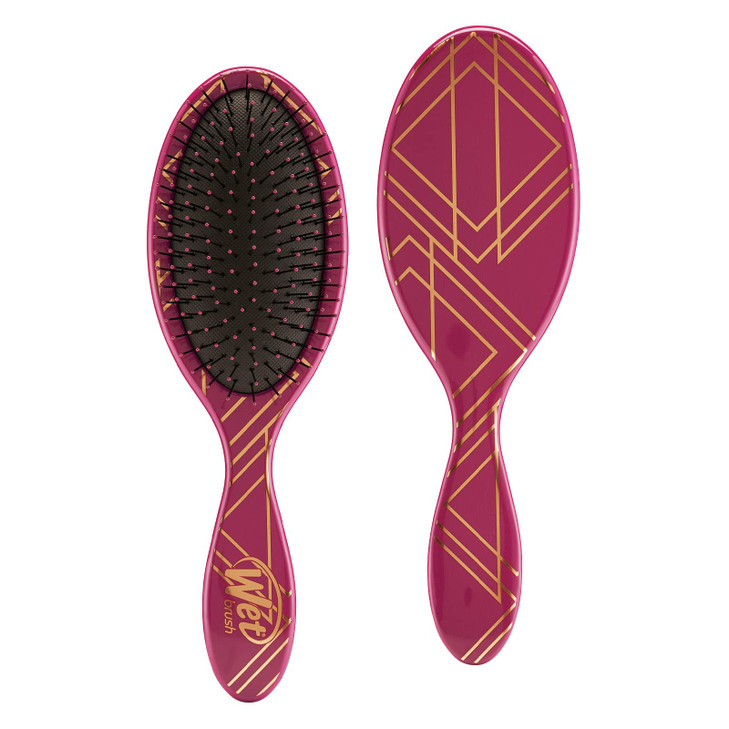 Wet Brush Original Detangler Brush Free Spirit Sangria All Hair Types UltraSoft IntelliFlex Bristles Glide Through Tangl