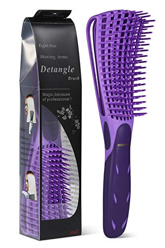 BESTOOL Detangling Brush for Natural Hair Detangler for 34abc Curly Coily Kinky Hair Detangle WetDry Easily with No Pain