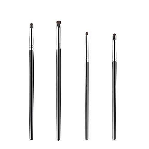 SALOCY Mini Smudge Brush for EyelinerEyeshadow BrushesEyeliner Brush for Powder Gel Cream Liquid Concealer Eye liner Ble