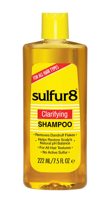 SULFUR8 Clarifying Shampoo 7.5 fl oz  Removes Dandruff Flakes, Restores Scalp pH Balance, Cleansing Formula for All Hair Types, No Active Sulfur online at globaldelivered