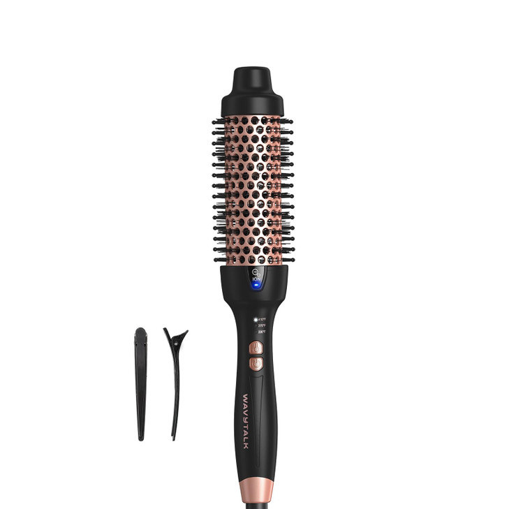 Wavytalk Updated Version Thermal Brush for Blowout Look Blowout Express 15 Inch Ionic Thermal Round Brush Makes Hair Smo