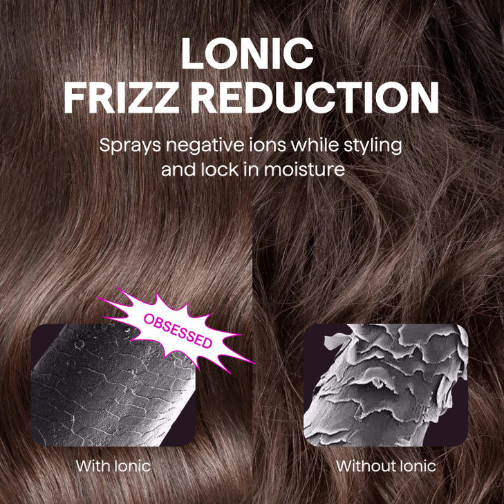 Wavytalk Updated Version Thermal Brush for Blowout Look Blowout Express 15 Inch Ionic Thermal Round Brush Makes Hair Smo