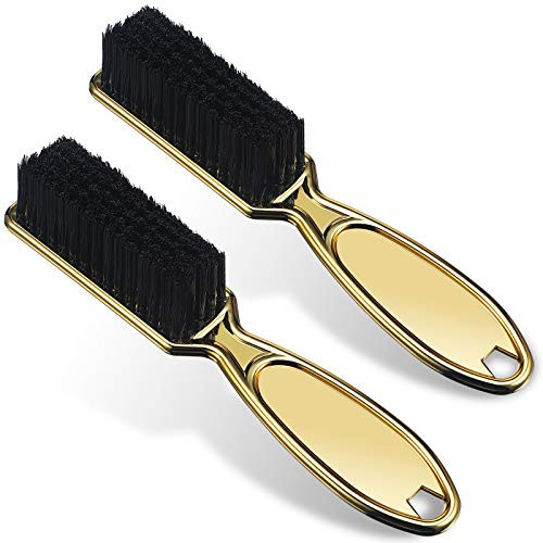 Patelai 2 Pcs Barber Blade Cleaning Brush for Clipper Cleaning Nail Cleaner Styling Brush for Fades Tapers Trimmer Manic