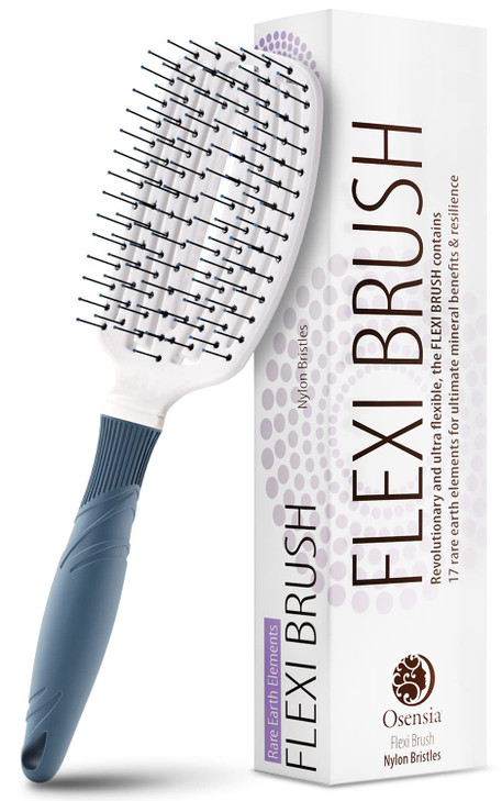 Osensia Detangling Brush for Curly Hair Thick and Dry Hair Type Travel Detangle Brush for Women Men and Kids