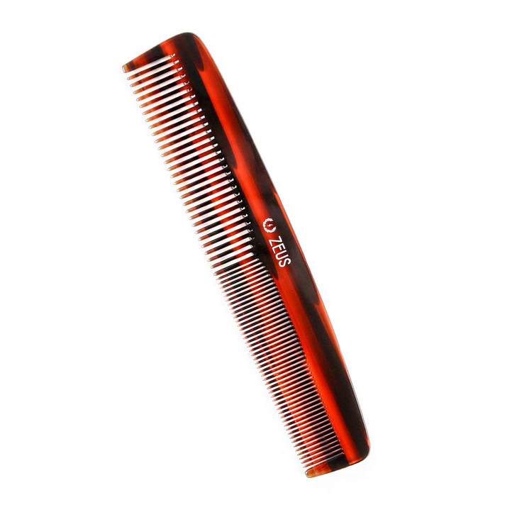 ZEUS 75 Large Hair Comb for Men Handcrafted SawCut Design with NonStatic Material for Smooth TangleFree Styling Traditio