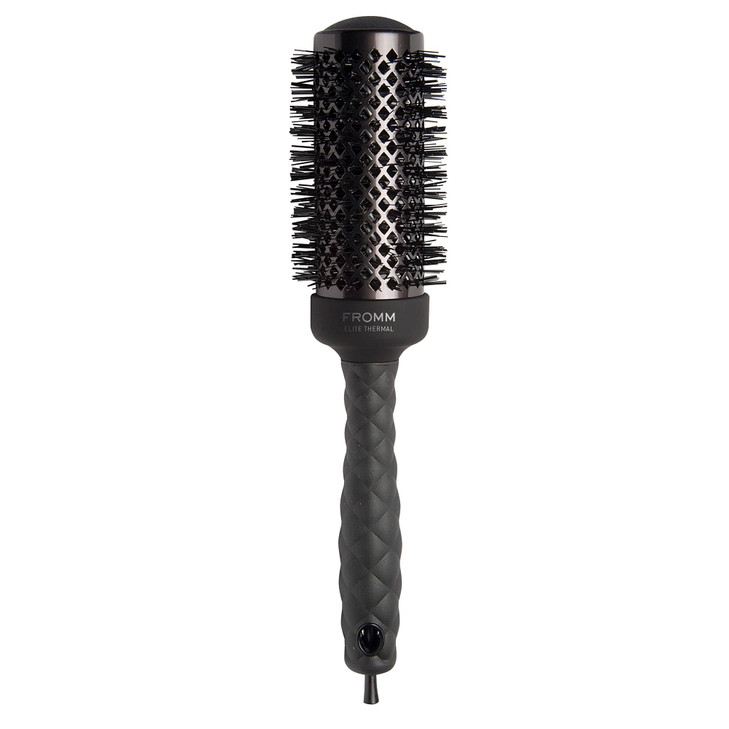 Fromm Elite Thermal Ceramic x Ionic 175 Round Brush for Expert Blowouts and Faster Hair Drying Roller Hairbrush for Anti