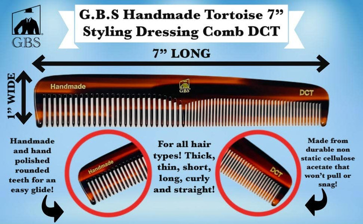 GBS Handmade Styling Dressing Comb DCT