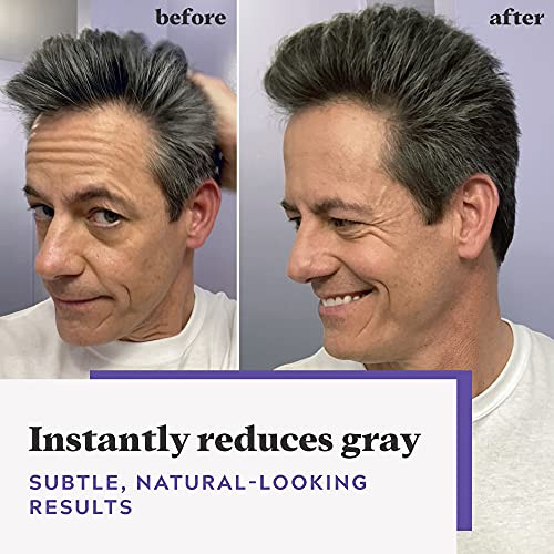 Just For Men Touch of Gray, Mens Hair Color Kit with Comb Applicator for Easy Application, Great for a Salt and Pepper Look - Medium Brown, T-35, Pac online at globaldelivered