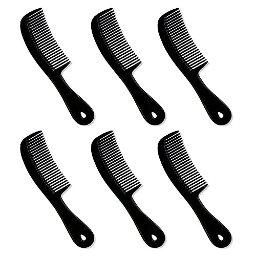 Combs for Men Pack of 6 Pocket Combs for Men Hair Comb Set Beard Mustache Comb