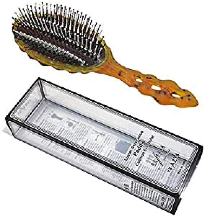 YS Park Luster Aerozaurus Paddle Cushion Eco Styler Hair Brush Amber 013 kg