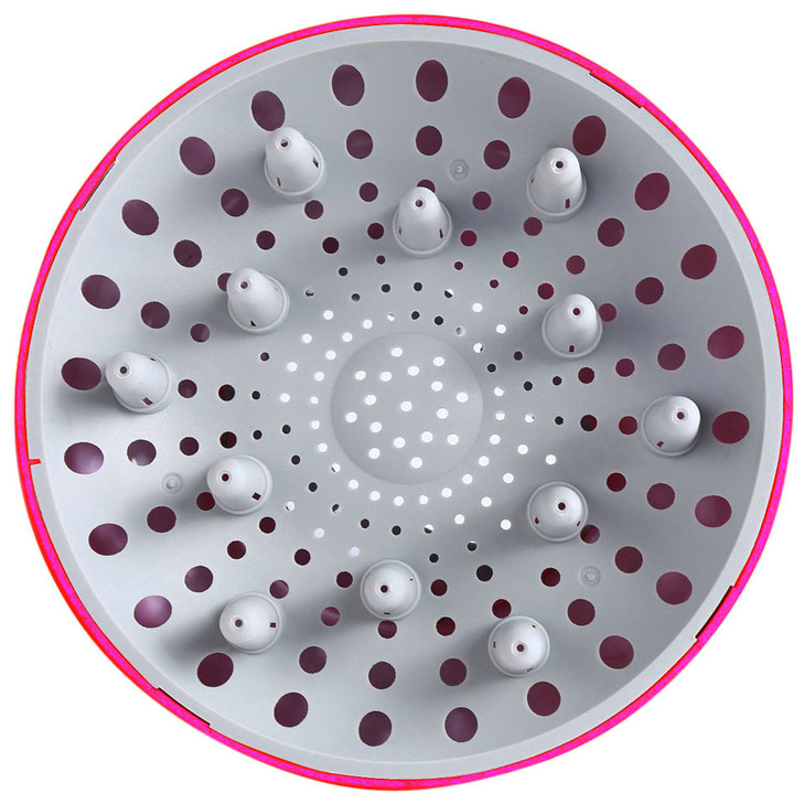 Hairizone Universal Hair Diffuser Adaptable for Blow Dryers with D17Inch to 26Inch for Curly or Wavy Hair Roseo
