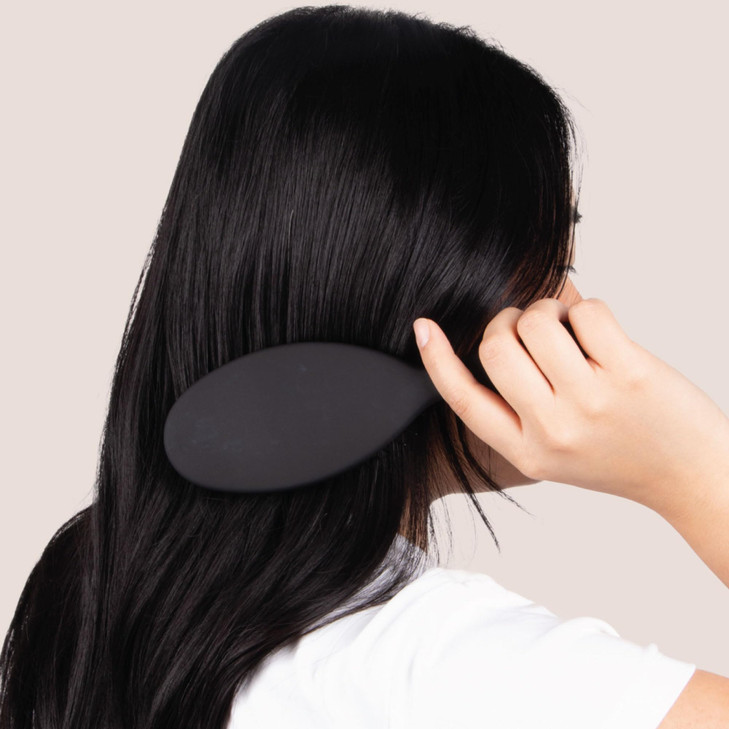 Detangling Brush Safe for Hair Extensions by The Hair Shop 909 Ergonomic Detangler Brush for Dry or Wet Hair Combs Glide