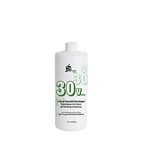 Super Star Cream Peroxide Developer 30 Volume - 8 Oz online at globaldelivered