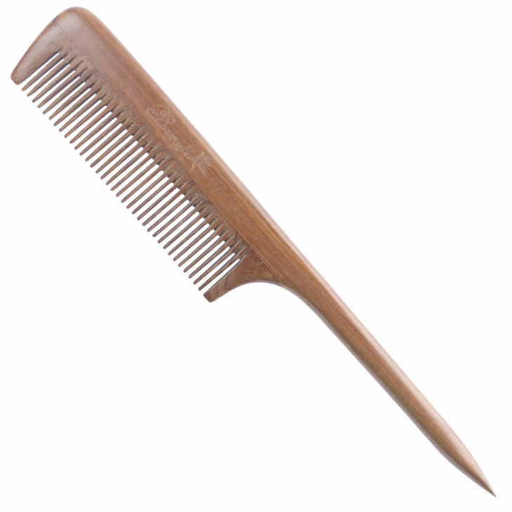 Breezelike Hair Combs Sandalwood Fine Tooth Comb No static Natural Aroma Wooden Tail Comb for Women