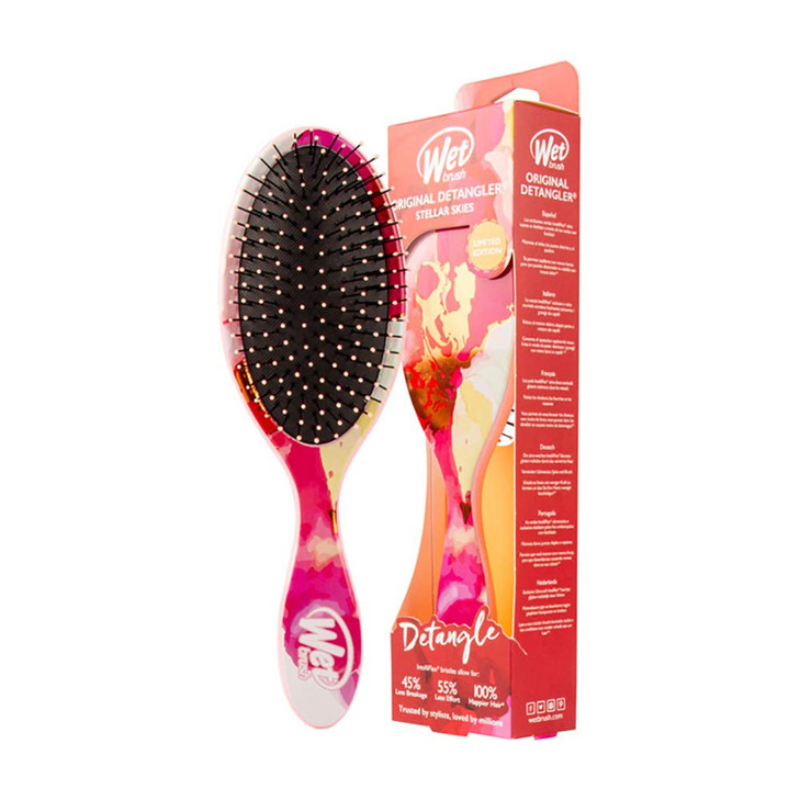 Wet Brush Original Detangler Stellar Skies Brush Rose Skies 1 Pc