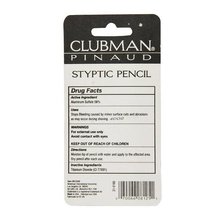 Clubman Jumbo Styptic Pencil, 1 Oz online at globaldelivered