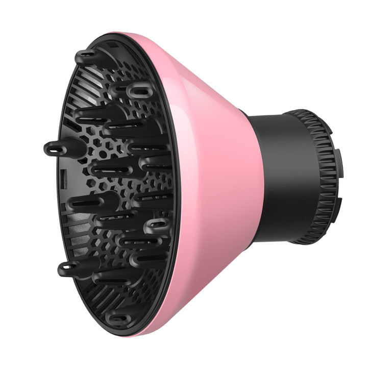Universal Hair Diffuser Adaptable Hair Dryer Attachment for Blow Dryer Nozzles from 17 to 22 inch Diameter Black