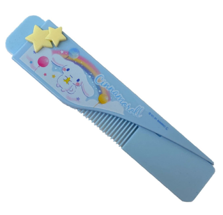 Sanrio Cinnamoroll Sliding Comb Hand Hair Styling Tools Sky