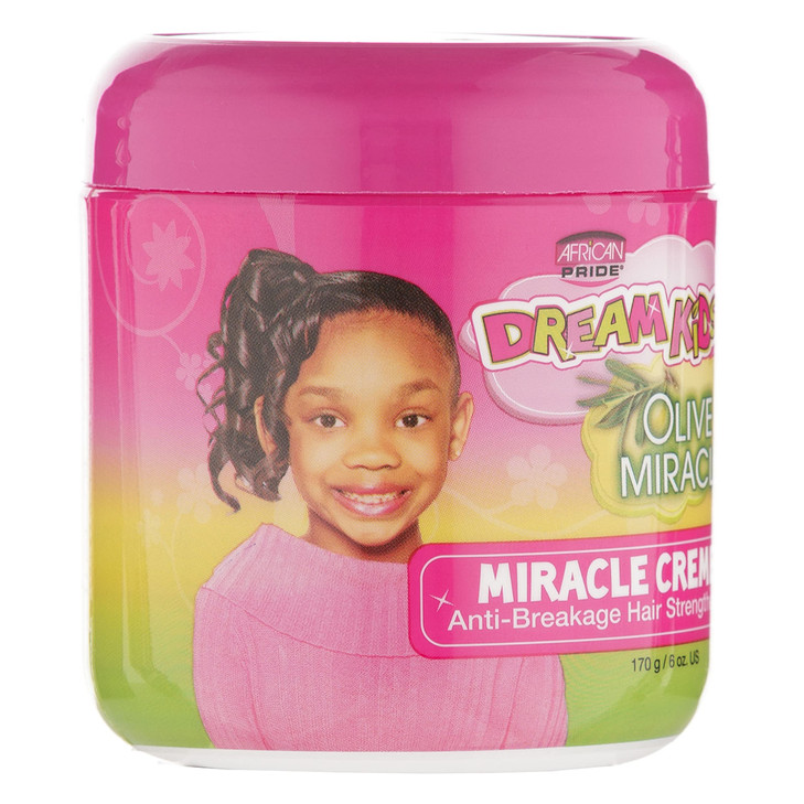 African Pride Dream Kids Olive Miracle Creme Anti-Breakage Hair Strengthener - Helps Strengthen, Condition & Protect Hair, Contains Olive Oil, 6 Oz online at globaldelivered