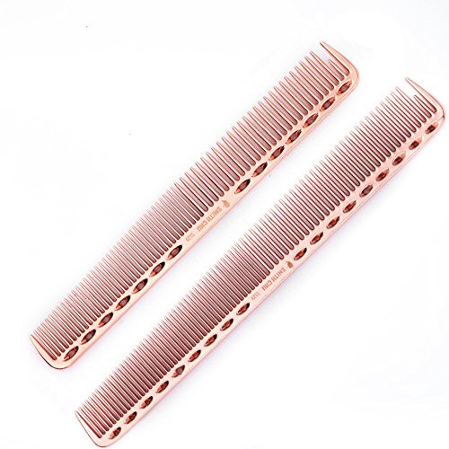 SMITH CHU Professional Space Aluminum Dressing Combs for Women Best Styling Comb for LongWet or Curly Reduce Hair Loss a