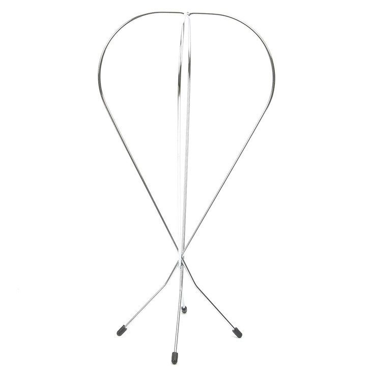 Jon Renau Metal Wire Wig Stand Sturdy and Collapsible Wig Holder