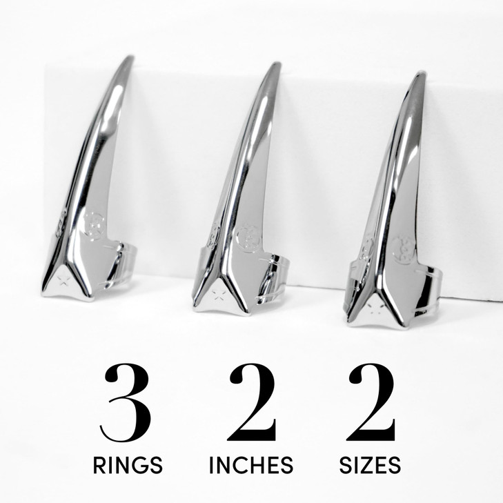 The Hair Shop Pinky Hair Parting Tool Adjustable Hair Sectioning Ring for Braiding Weaving Balayage Highlights Quick Ins