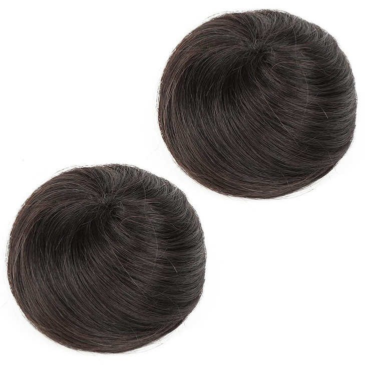 HSPJHTM 2 PCS Hair Bun Extensions Wig Accessory Updo Hairpieces Hair Scrunchies Updo Hair Pieces Bun Extension Ponytail