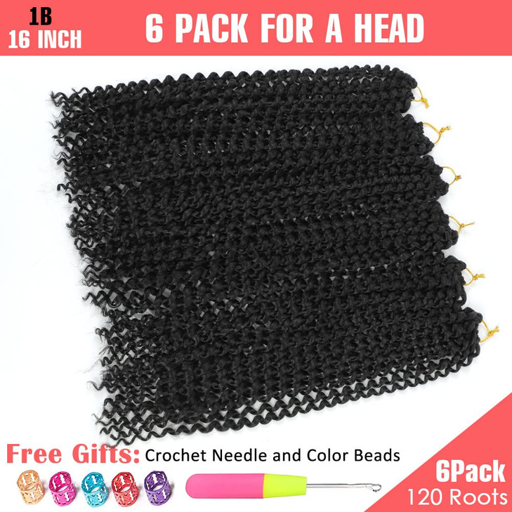 Passion Twist Hair 12 inch Water Wave Synthetic Braiding Hair Ombre Color for Passion Twist Crochet Bohemian Curl Hair E