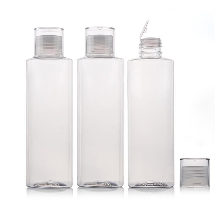 3PCS Empty Clear Refillable Plastic Toner Lotion Cleanser Bottle Jars Travel Cosmetic Storage Container Packing Holder Organizer for Makeup Water Ess online at globaldelivered