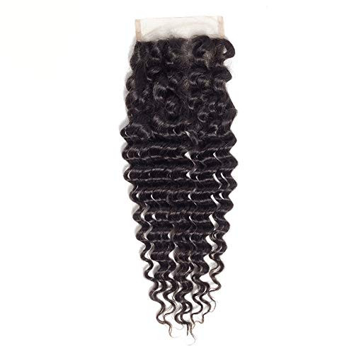 100 Unprocessed Human Hair Closure Top Closure Brazilian Straight Lace Closure Human Hair Free Part 14inch