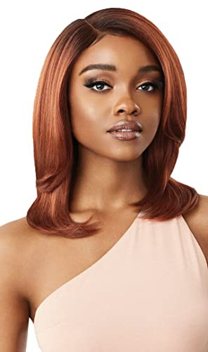 Outre Synthetic Melted Hairline Swiss Lace Front Wig SABRINA 1B